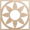 Ekena Millwork Blume Wood Fretwork Pierced Ceiling Medallion, Alder, 30"OD x 10 3/8"ID x 3/8"T CMWP30X30X0375BLAL - alternate 1